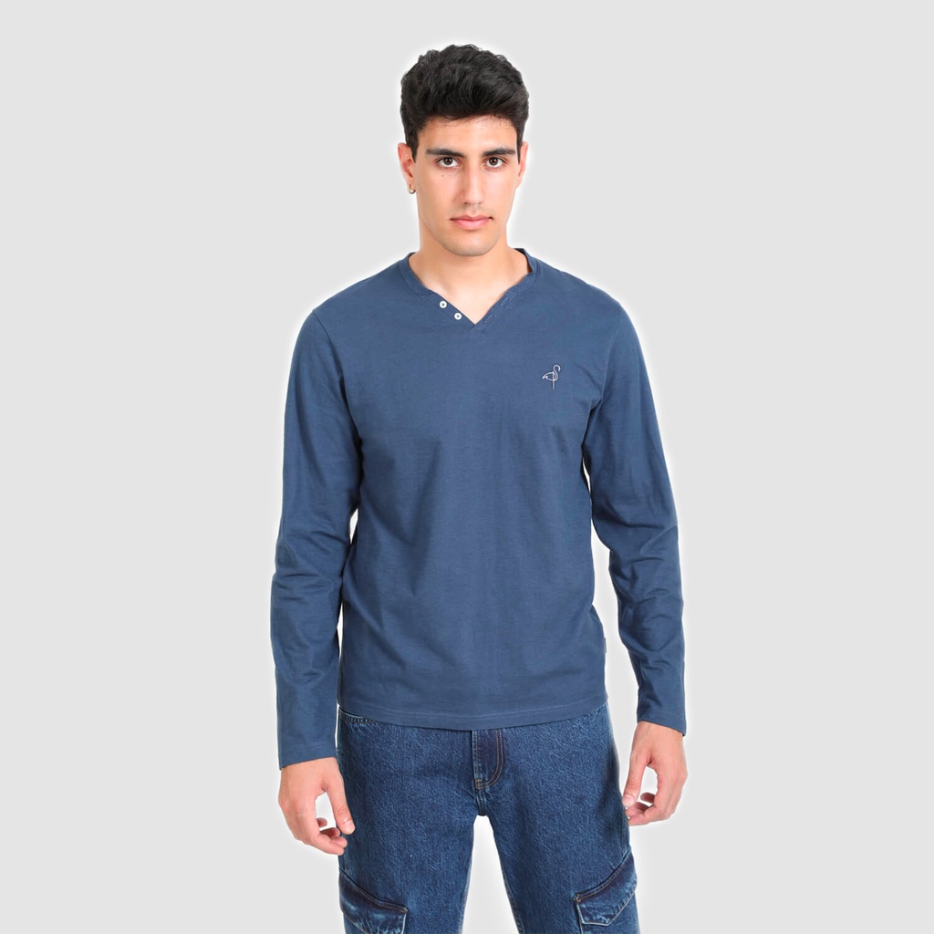 Napapijri - Linth - T-shirt avec inscription logo au dos - Blanc cassé